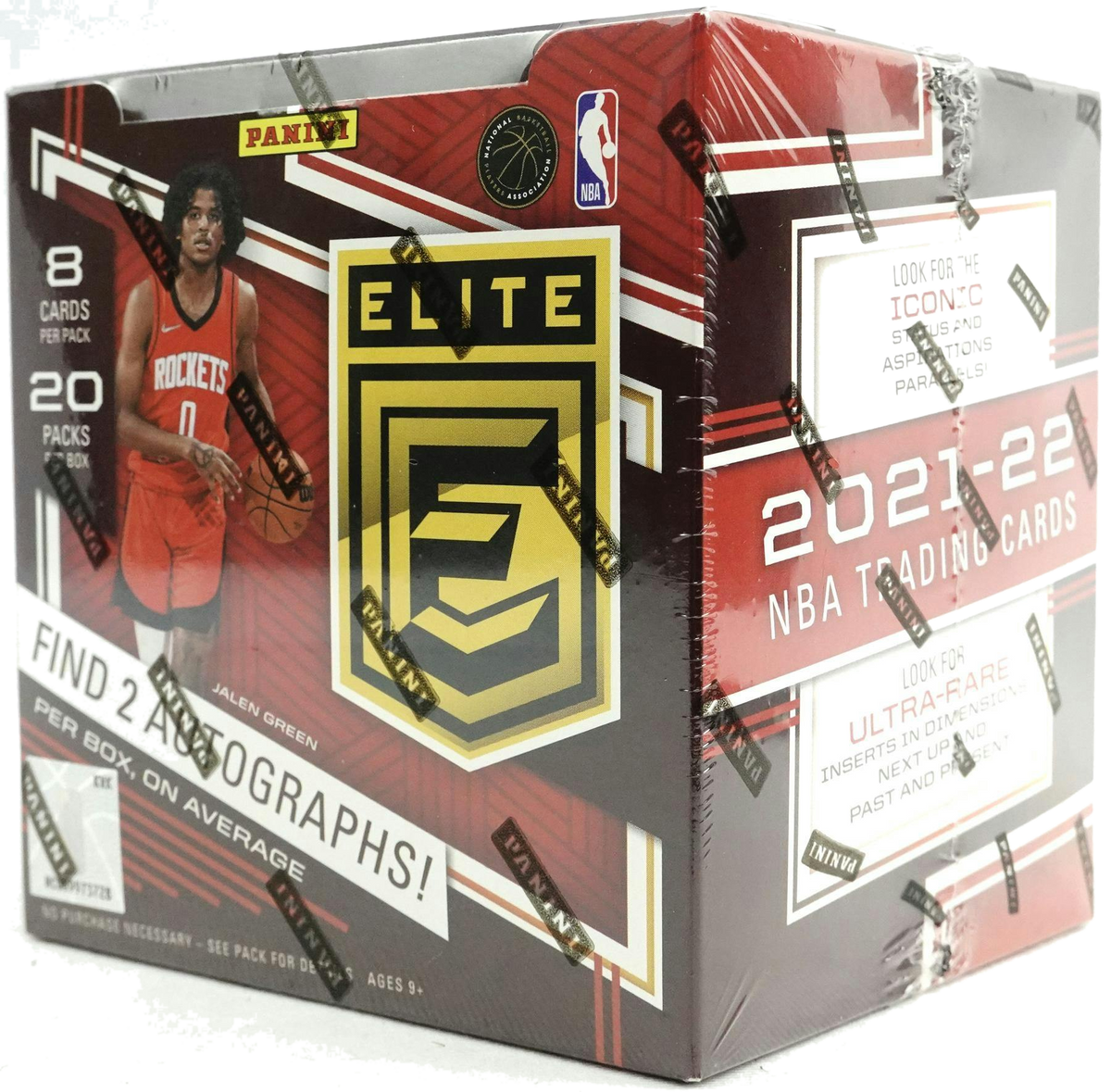 2021-22 Panini Donruss Elite Basketball Hobby Box - angle