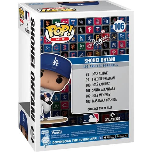 MLB Dodgers Shohei Ohtani (Home) Funko Pop! Vinyl Figure #106: