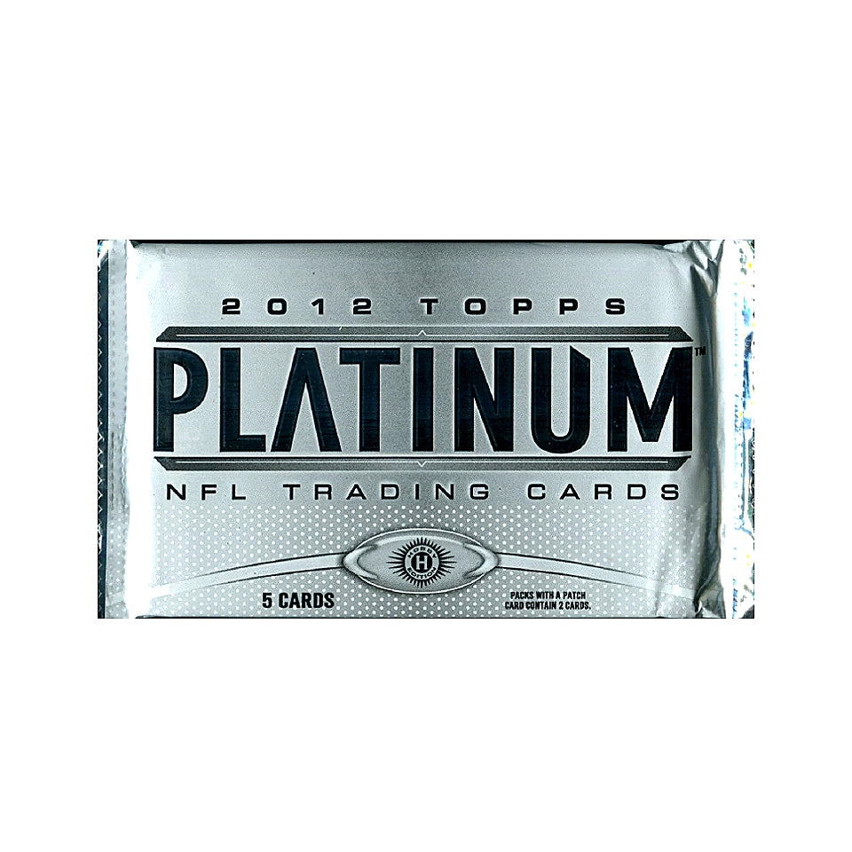 1 Box 2012 Topps Platinum Football Hobby Pick Your Division (PYD) Card Break