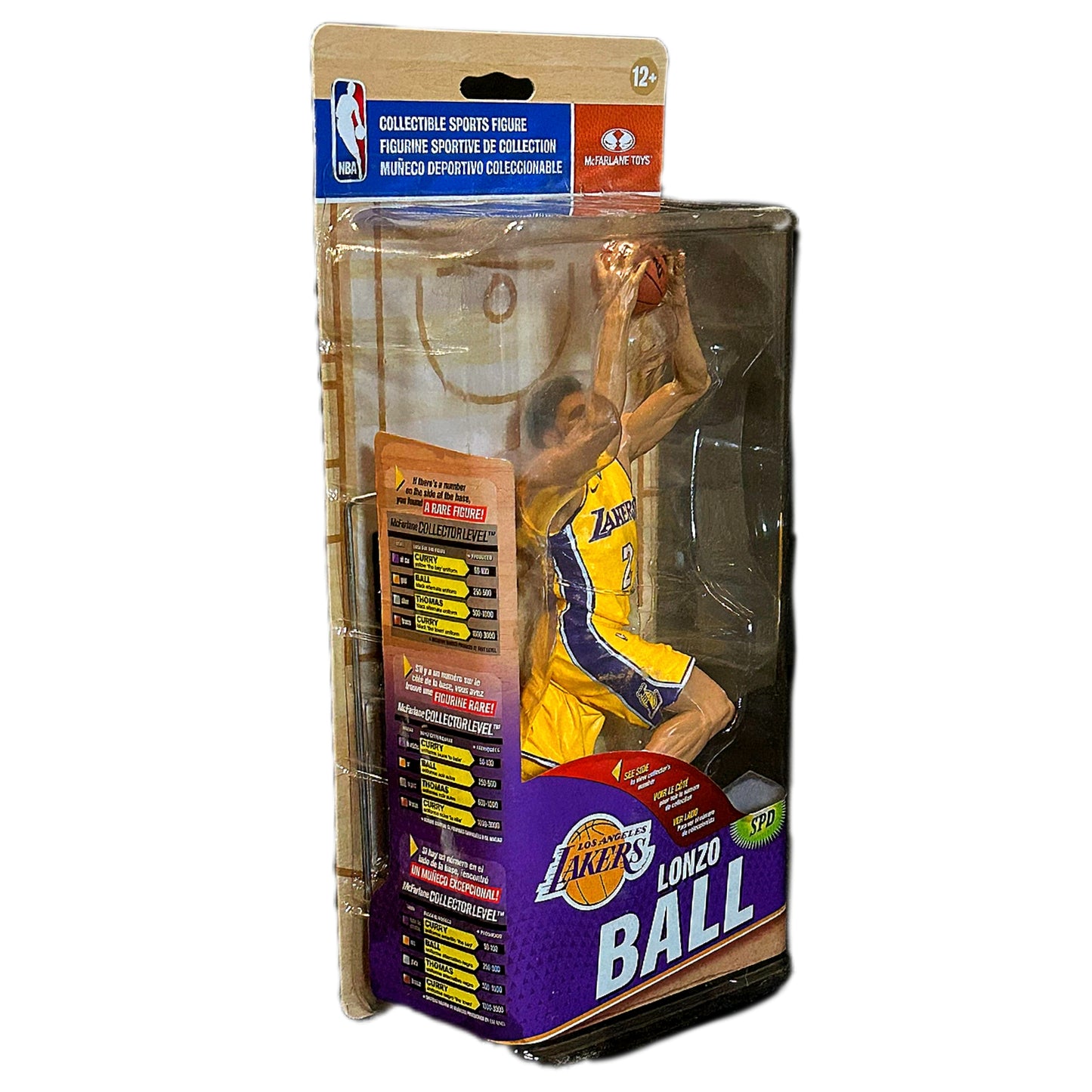 McFarlane Toys NBA Sports Picks Series 32 Los Angeles Lakers Lonzo Ball Figure