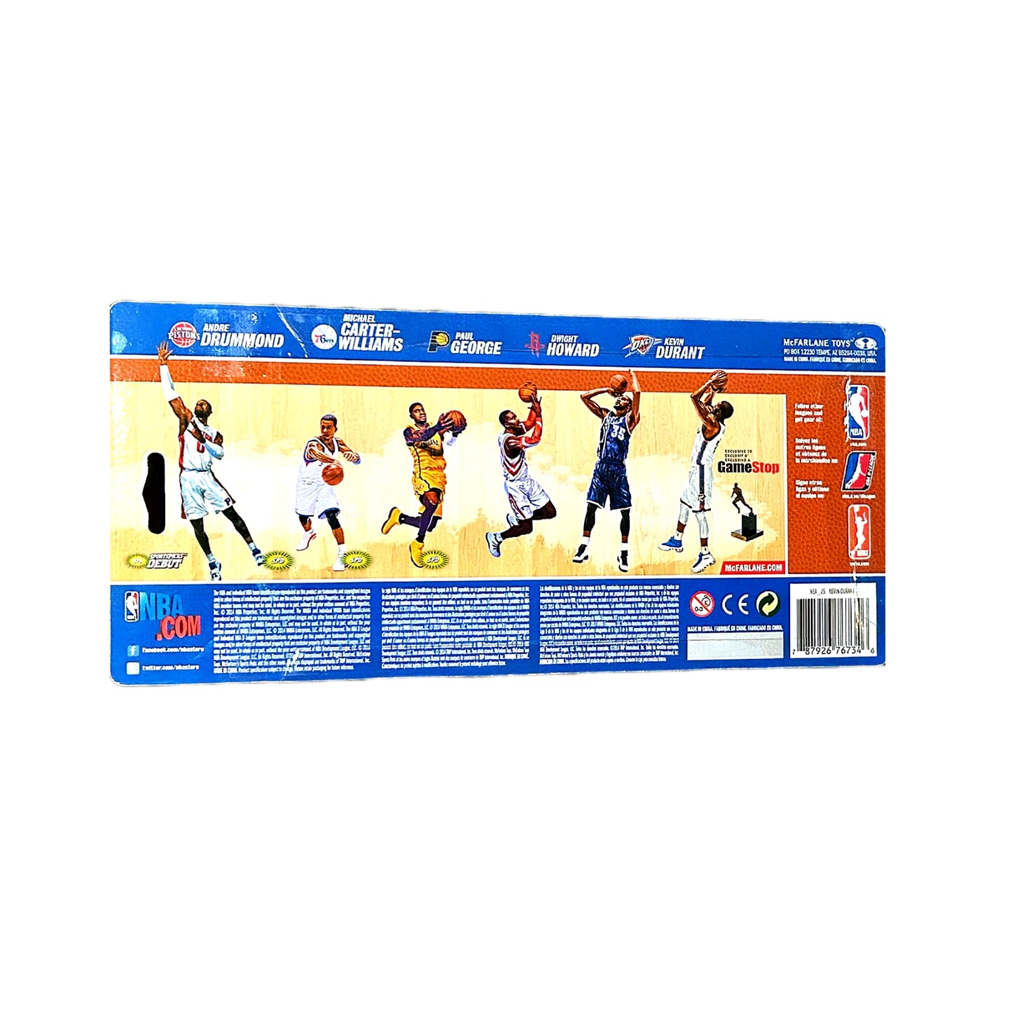 McFarlane Toys NBA Sports Picks Series 25 Oklahoma City Thunder Kevin Durant Figure