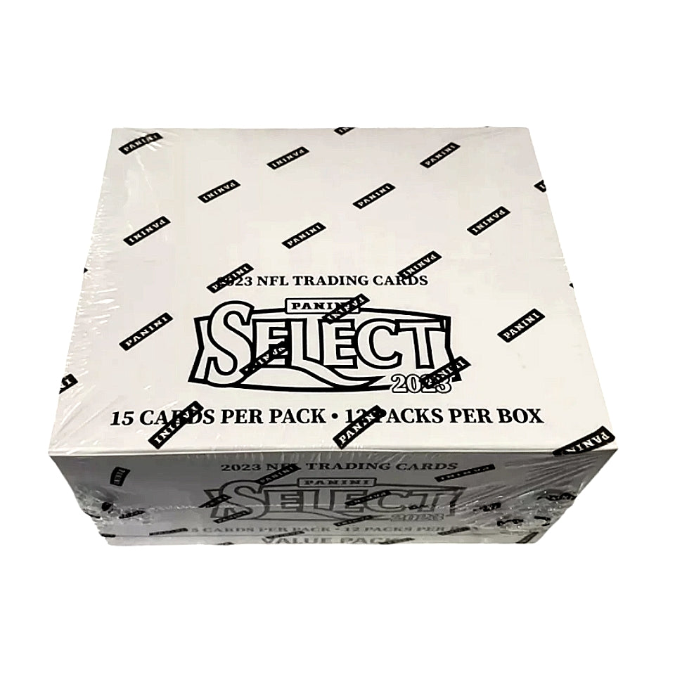 2023 Panini Select Football Jumbo Value Fat Pack Cello Pack