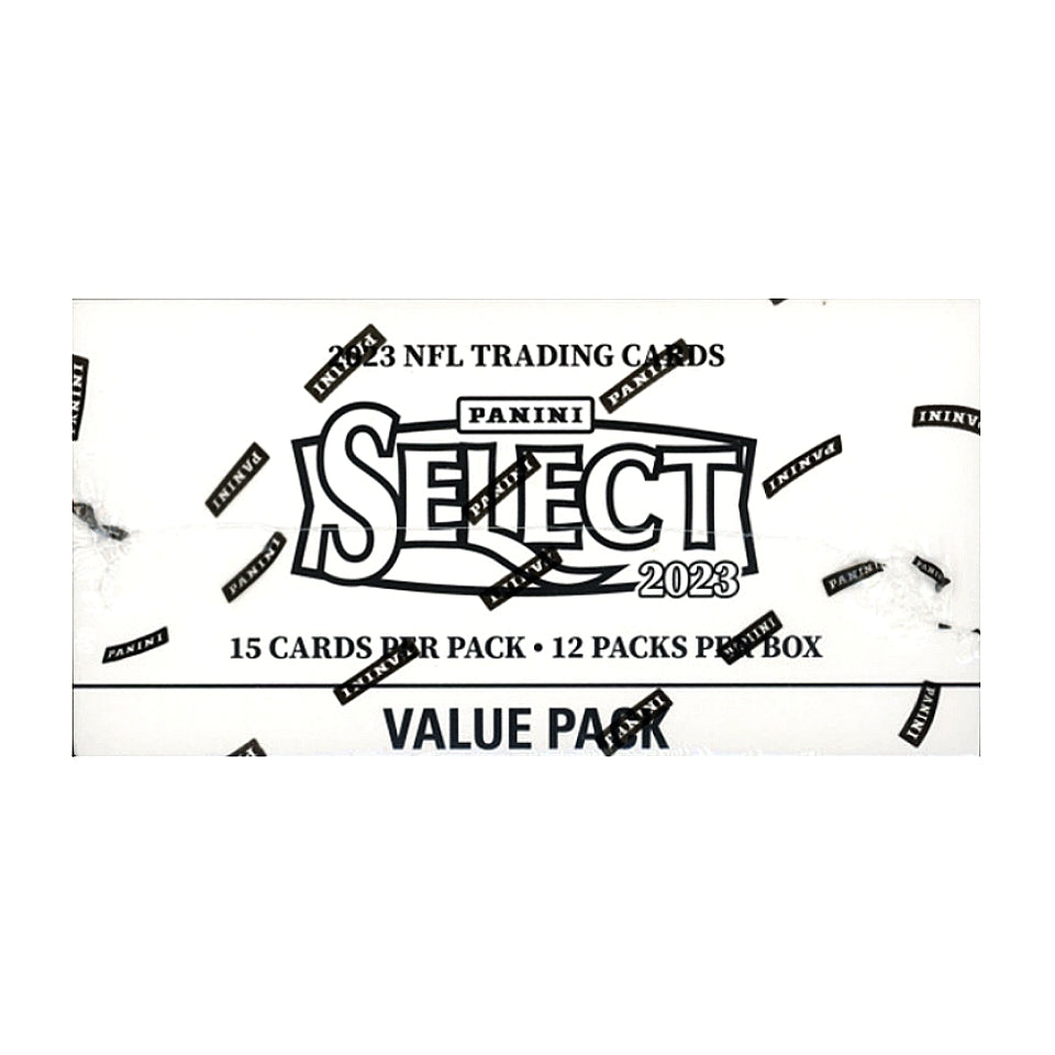 2023 Panini Select Football Jumbo Value Fat Pack Cello Pack