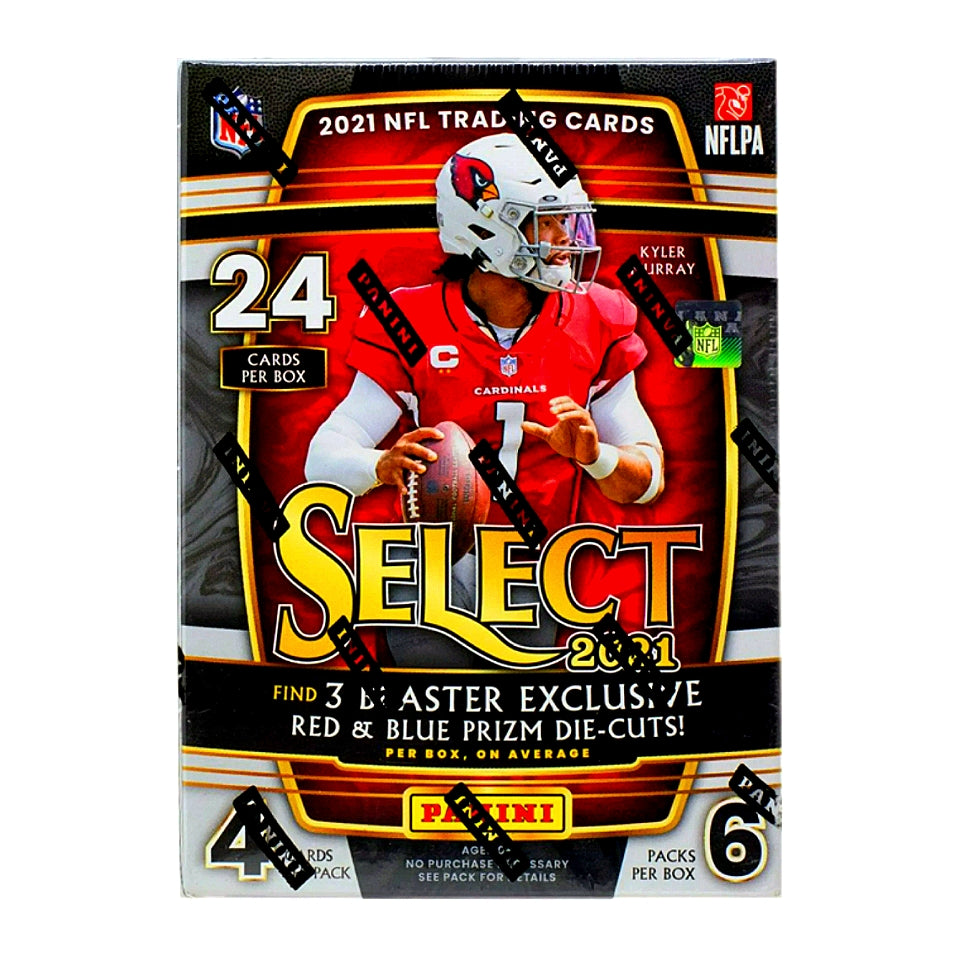 2021 Panini Select Football Blaster Box "Red & Blue Prizms"