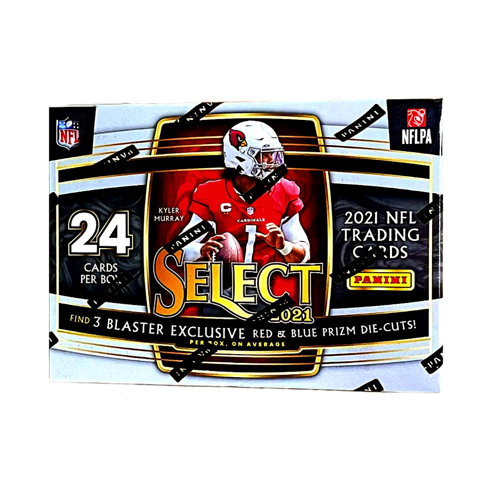 2021 Panini Select Football Blaster Box "Red & Blue Prizms"