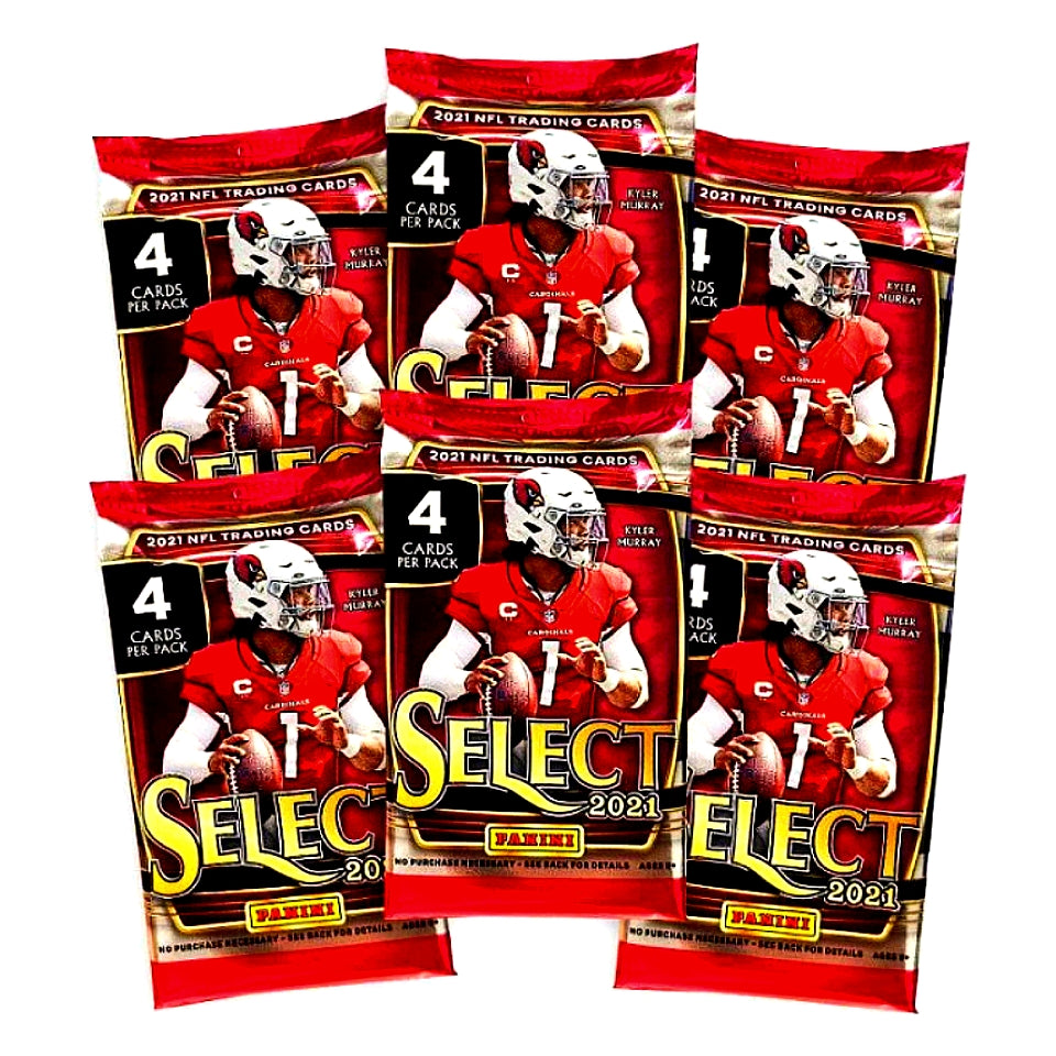 2021 Panini Select Football Blaster Box "Red & Blue Prizms"