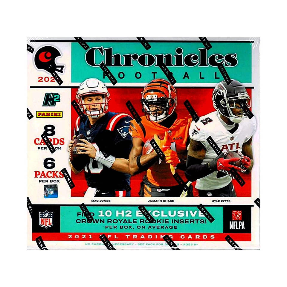 2021 Panini Chronicles Football Hybrid H2 Hobby Box