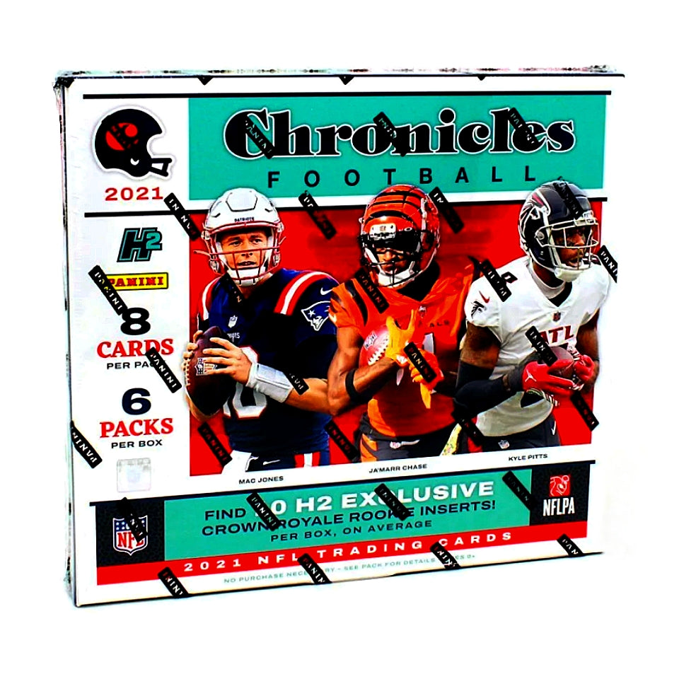 2021 Panini Chronicles Football Hybrid H2 Hobby Box