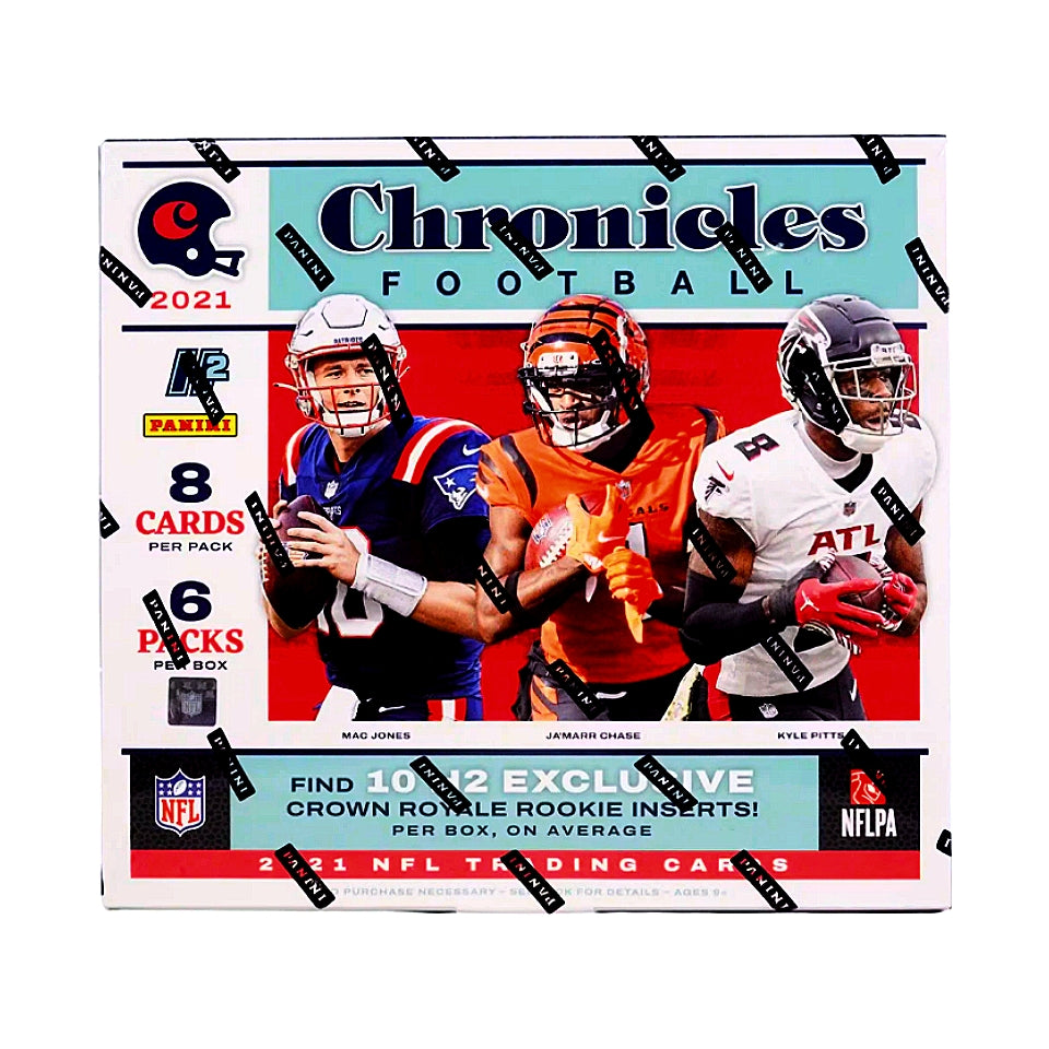 2021 Panini Chronicles Football Hybrid H2 Hobby Box