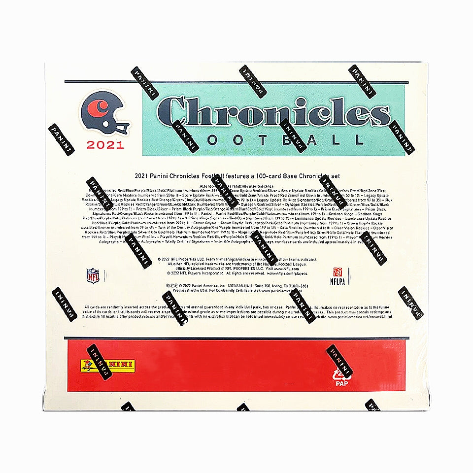 2021 Panini Chronicles Football Hybrid H2 Hobby Box