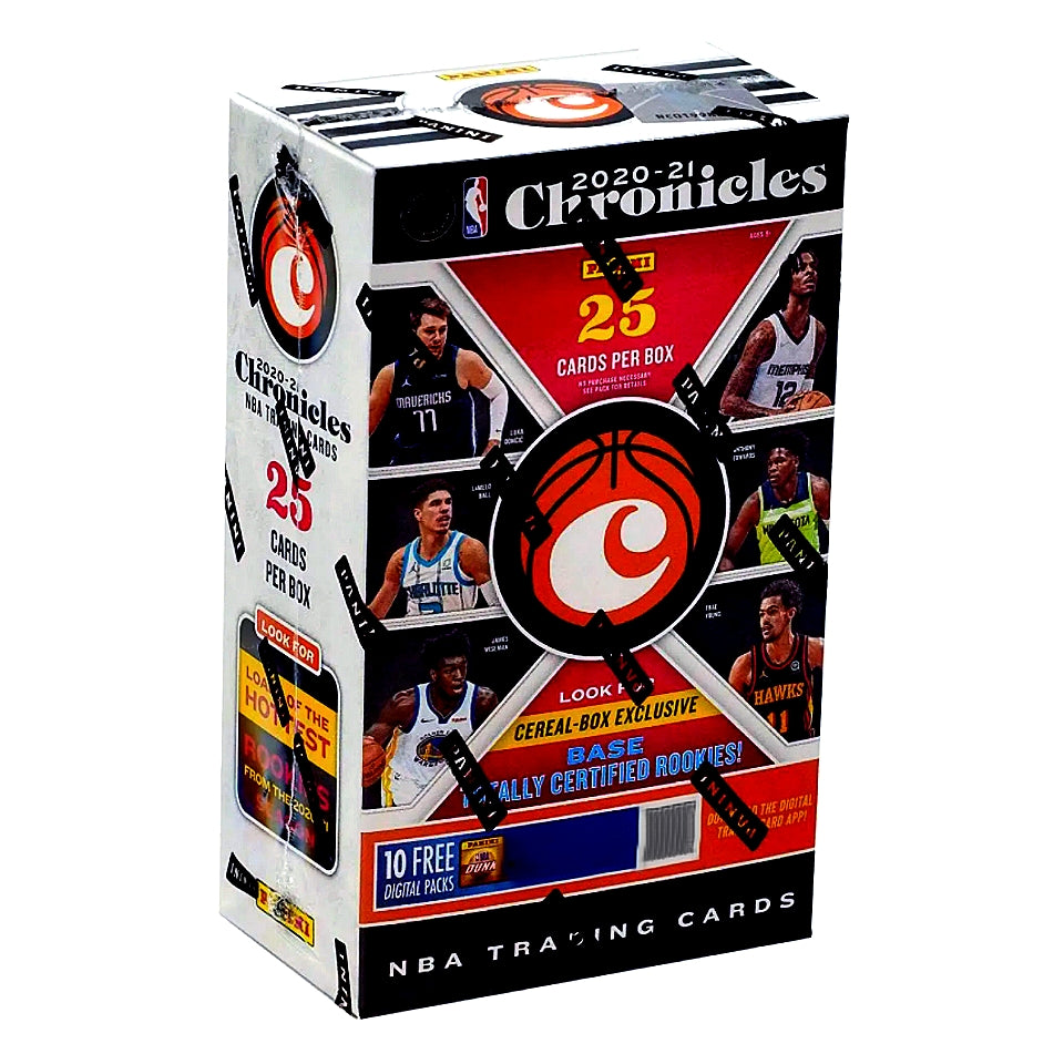 5 Box 2020-21 Panini Chronicles Basketball Cereal Box "Website Exclusive Deal"