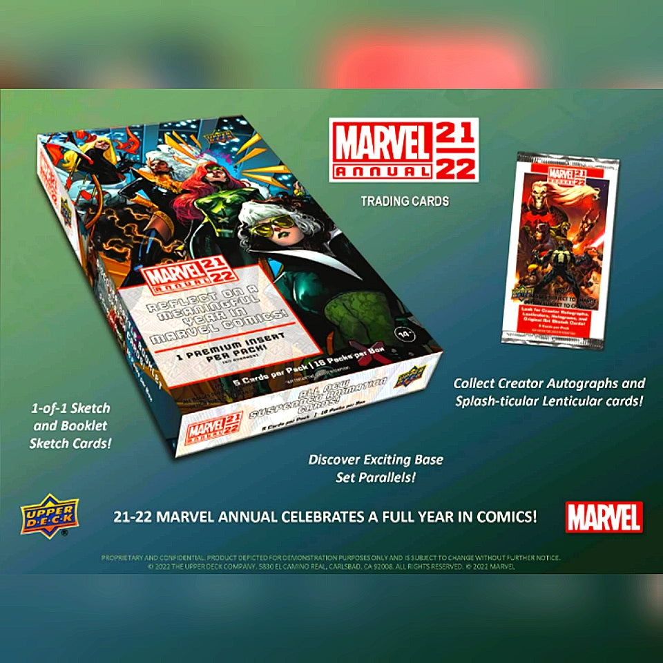 2021-22 Upper Deck Marvel Annual Hobby Box