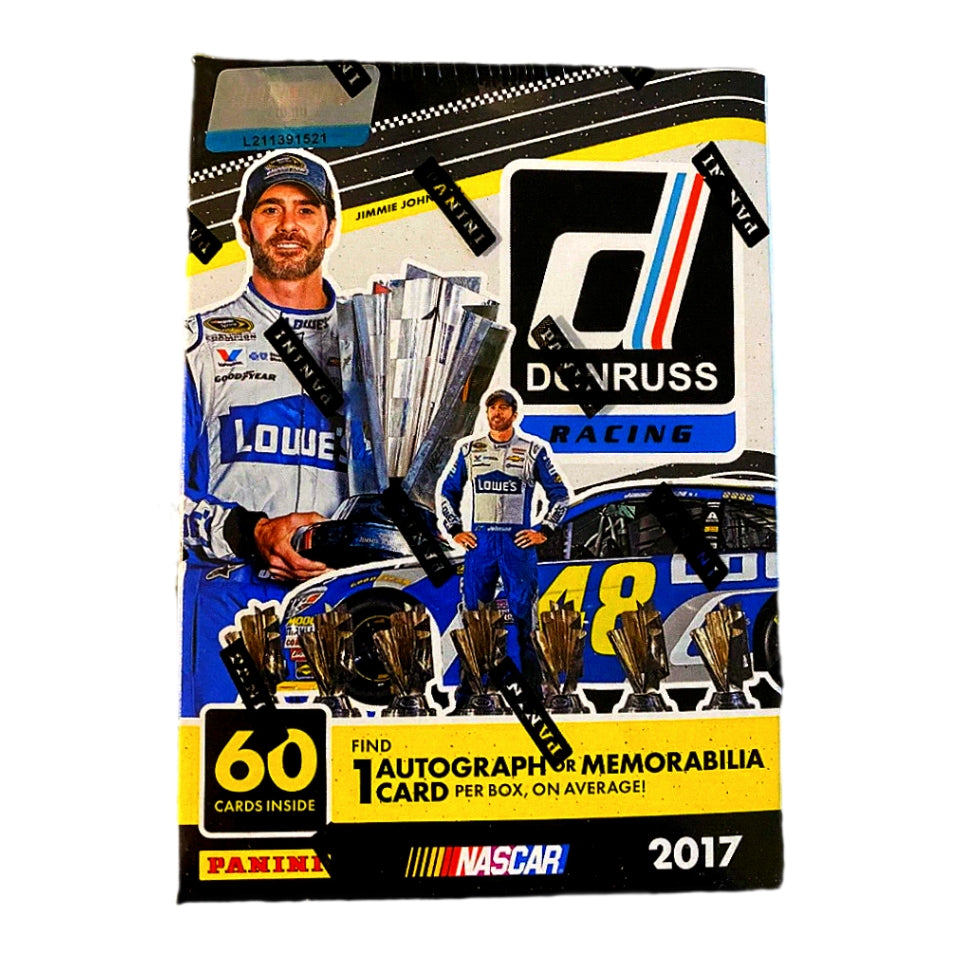 5 Box 2017 Donruss NASCAR Racing Blaster "Website Exclusive Deal"