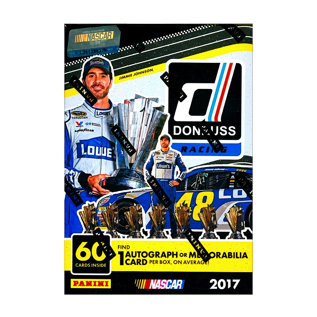 5 Box 2017 Donruss NASCAR Racing Blaster "Website Exclusive Deal"