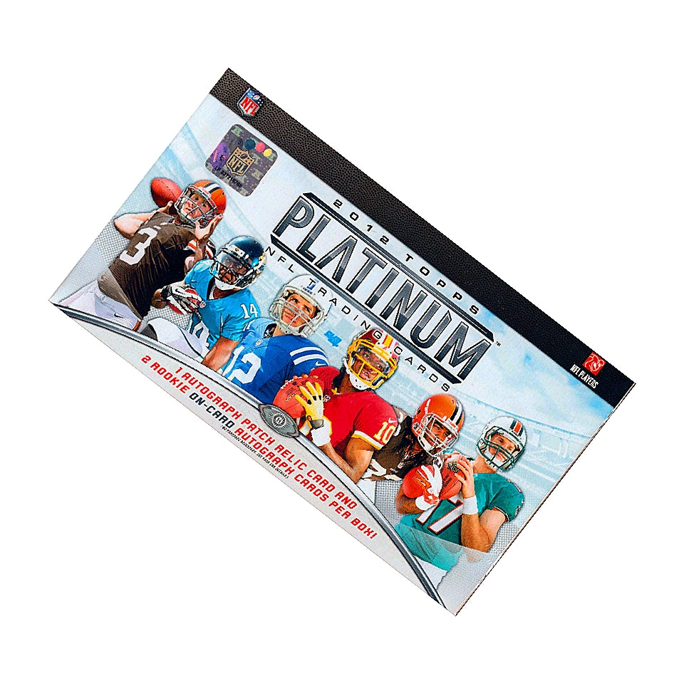 2012 Topps Platinum Football Hobby Box