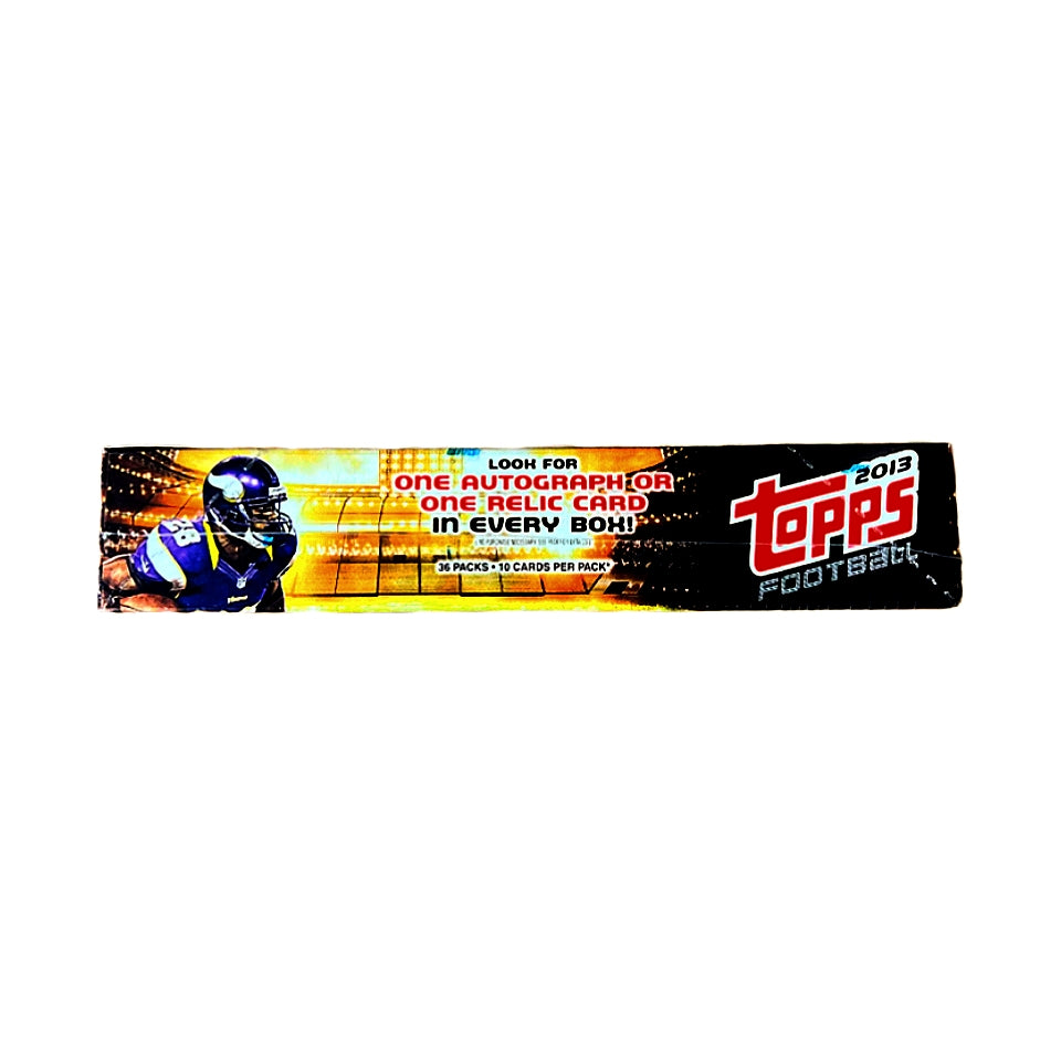 1 Box 2013 Topps Football Hobby Pick Your Team (PYT) Card Break