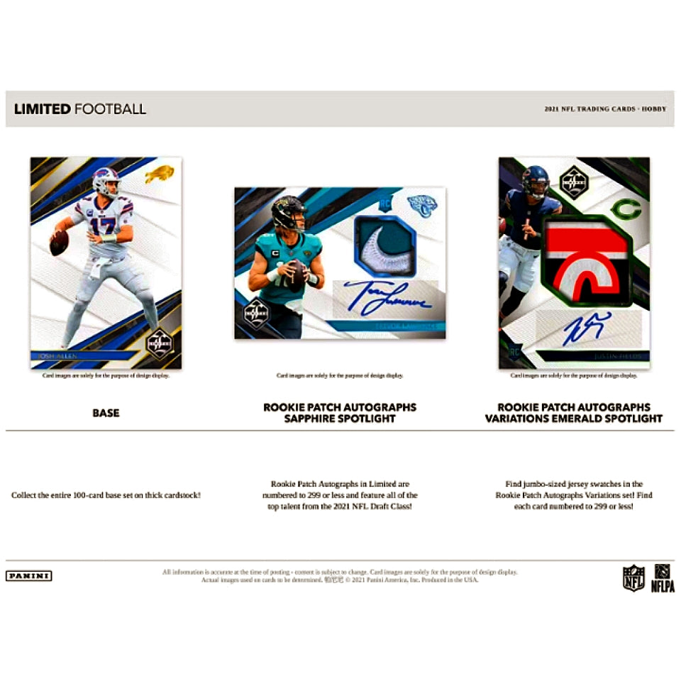 2021 Panini Limited Football Hobby Box