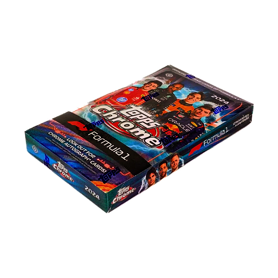 2024 Topps Chrome F1 Formula 1 Racing Hobby Box