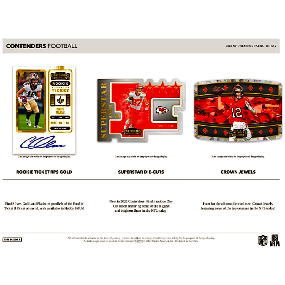 2022 Panini Contenders Football Hobby Box