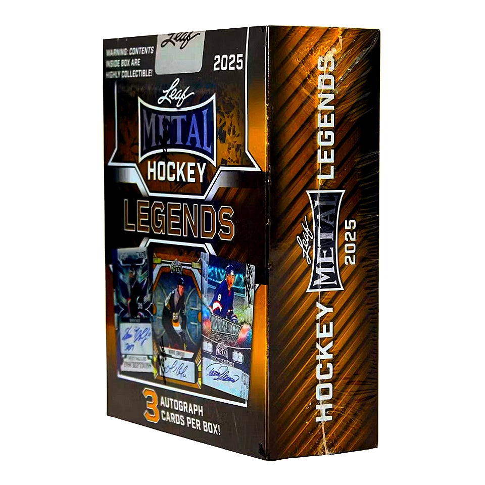 2025 Leaf Metal Legends Hockey Hobby Box