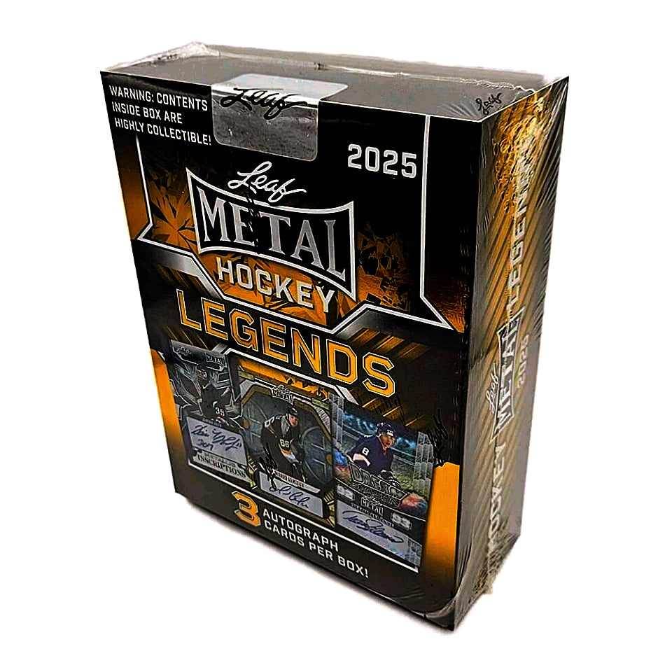 2025 Leaf Metal Legends Hockey Hobby Box