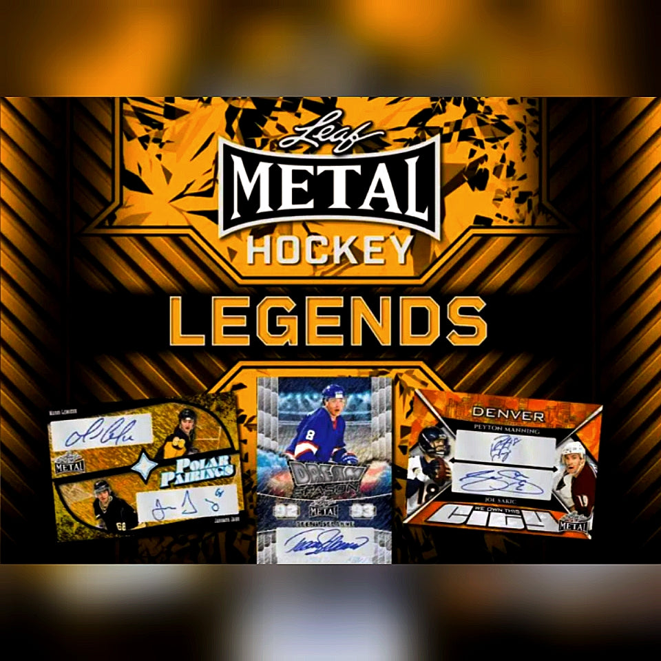 2025 Leaf Metal Legends Hockey Hobby Box