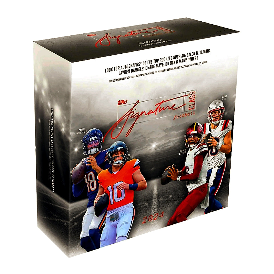 2024 Topps Signature Class Football Mega Box