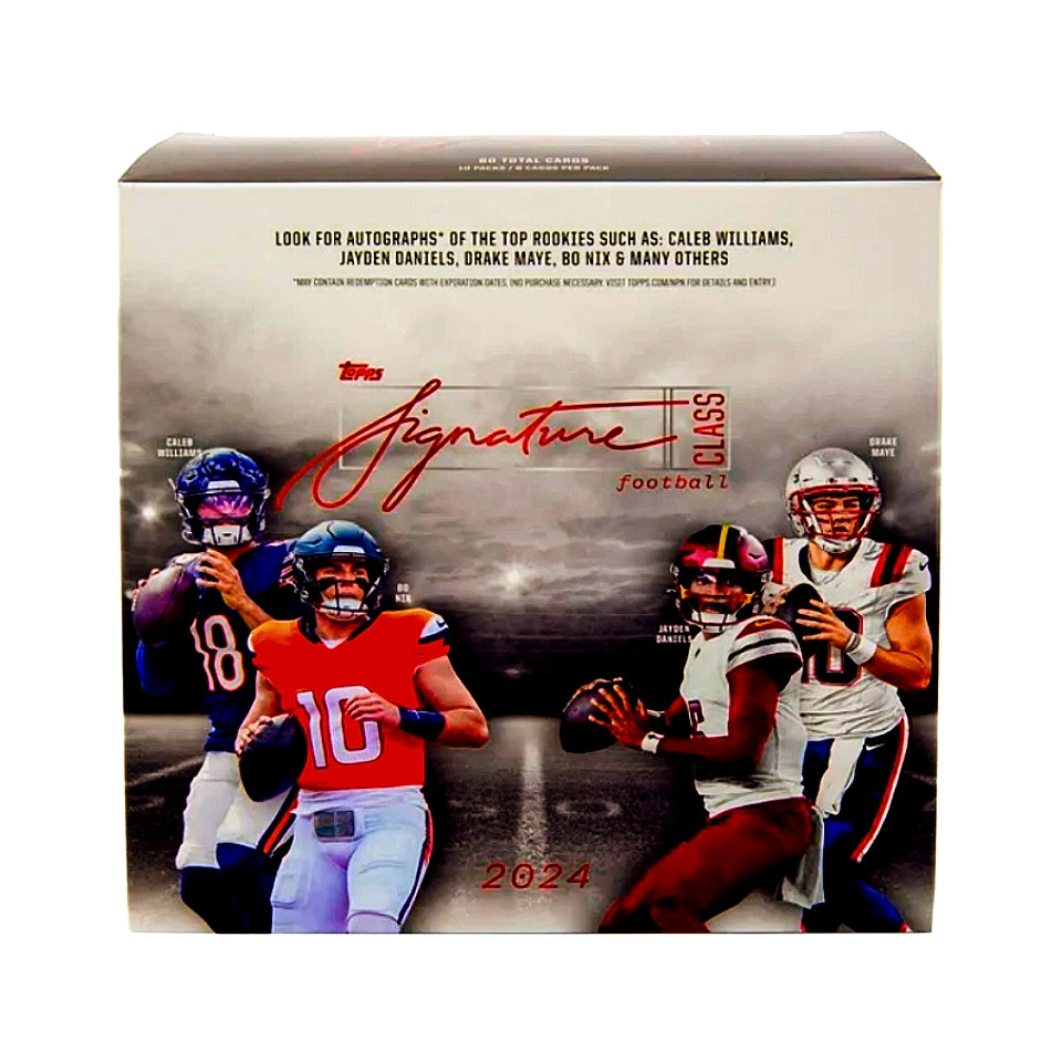 2024 Topps Signature Class Football Mega Box