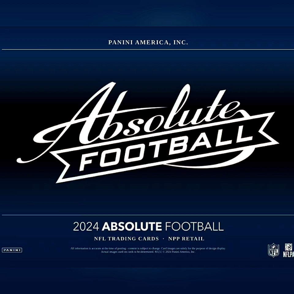 2024 Panini Absolute Football Jumbo Value Fat Pack Cello Pack