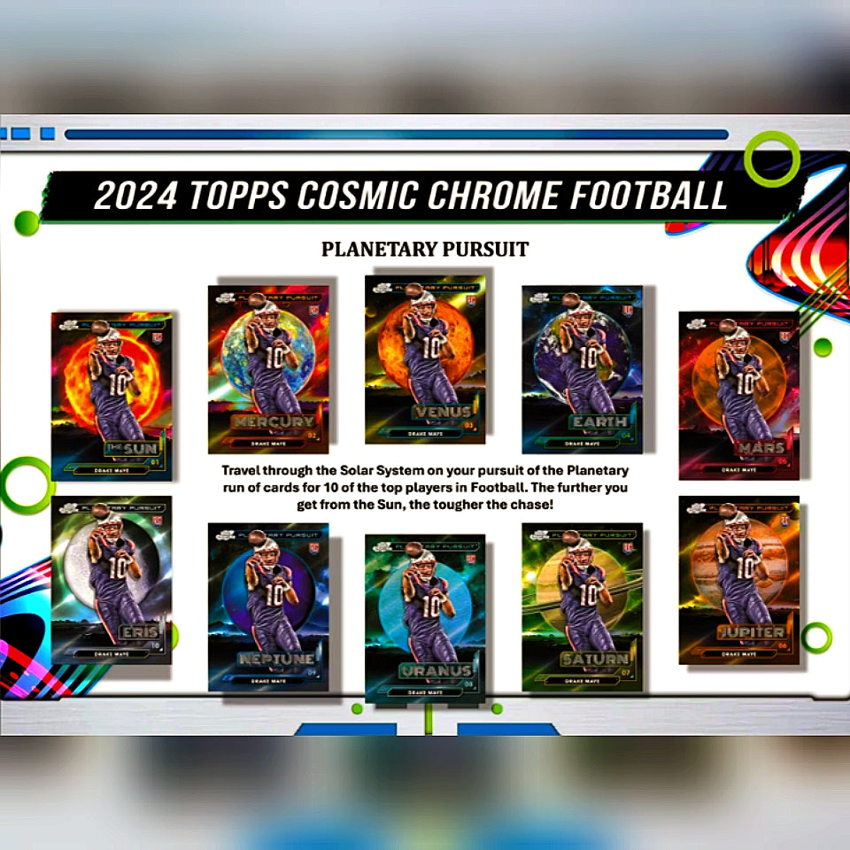 2024 Topps Cosmic Chrome Football Hobby Box