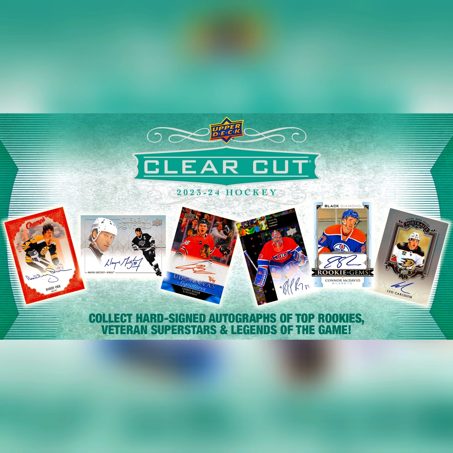 2023-24 Upper Deck Clear Cut Hockey Hobby Box