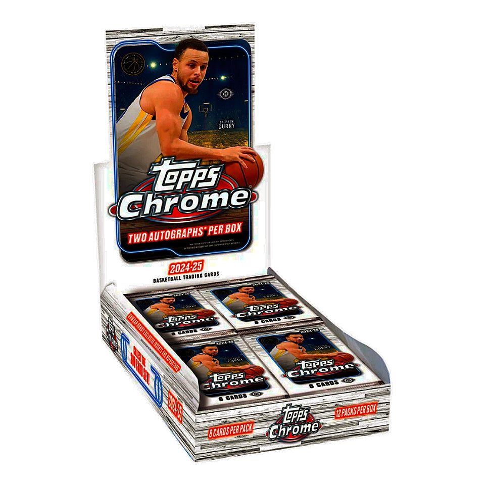2024-25 Topps Chrome Basketball Hobby Box