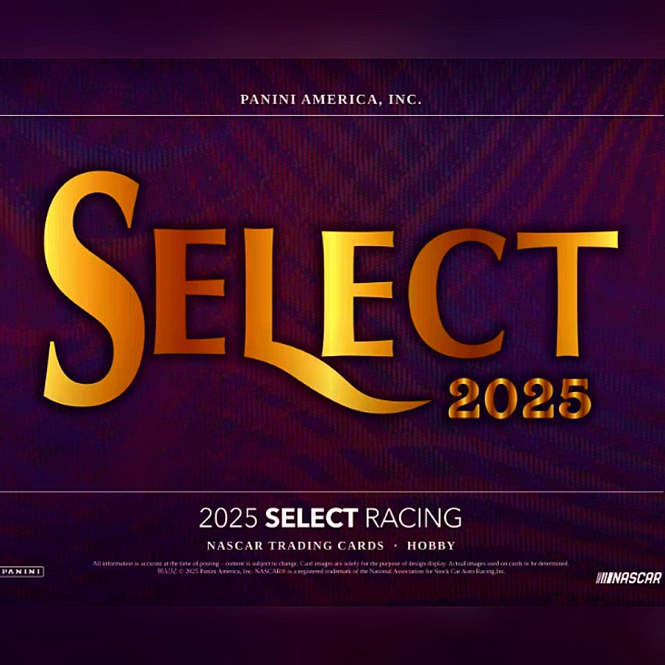 2025 Panini Select NASCAR Racing Hobby Box