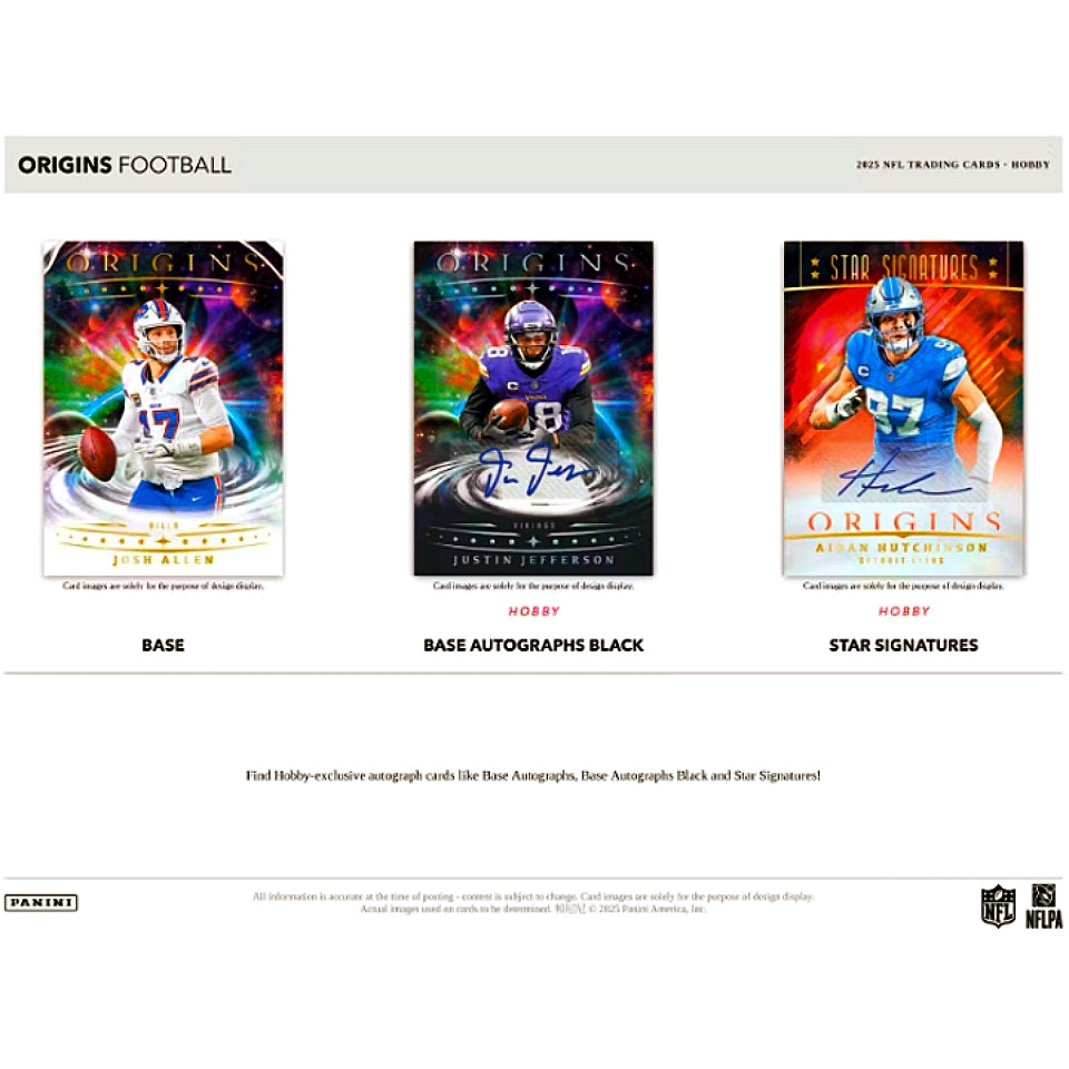 2025 Panini Origins Football Hobby Box