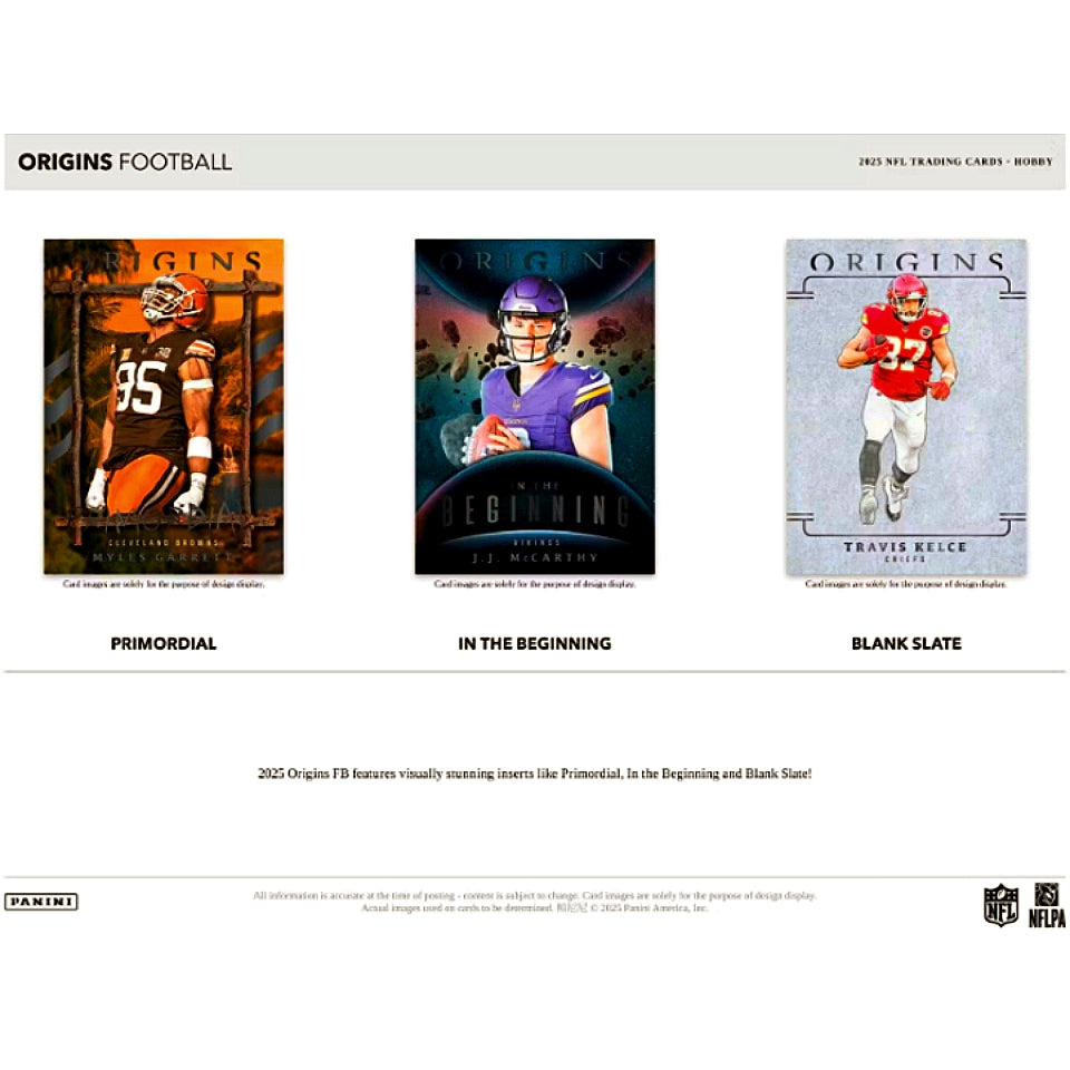 2025 Panini Origins Football Hobby Box