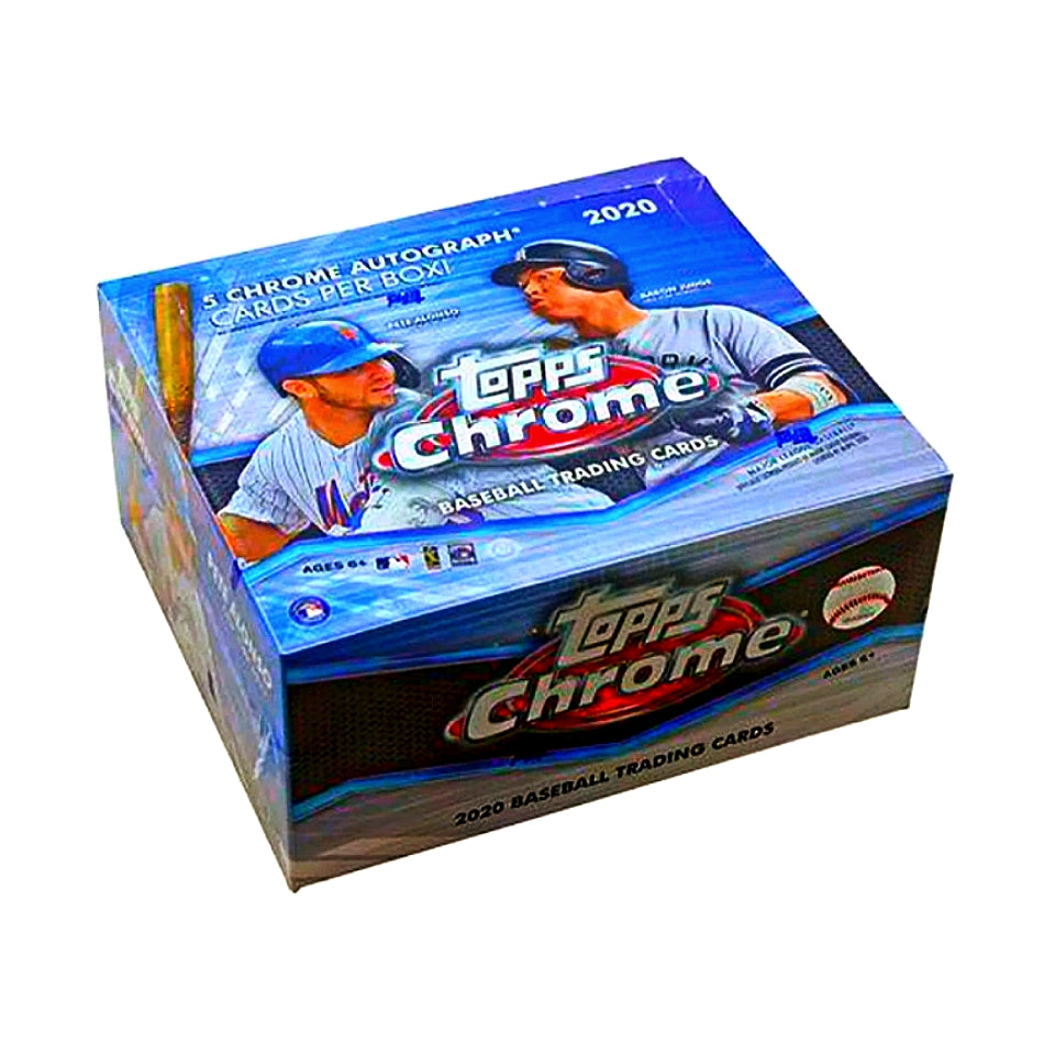 2020 Topps Chrome Baseball Jumbo HTA Hobby Box
