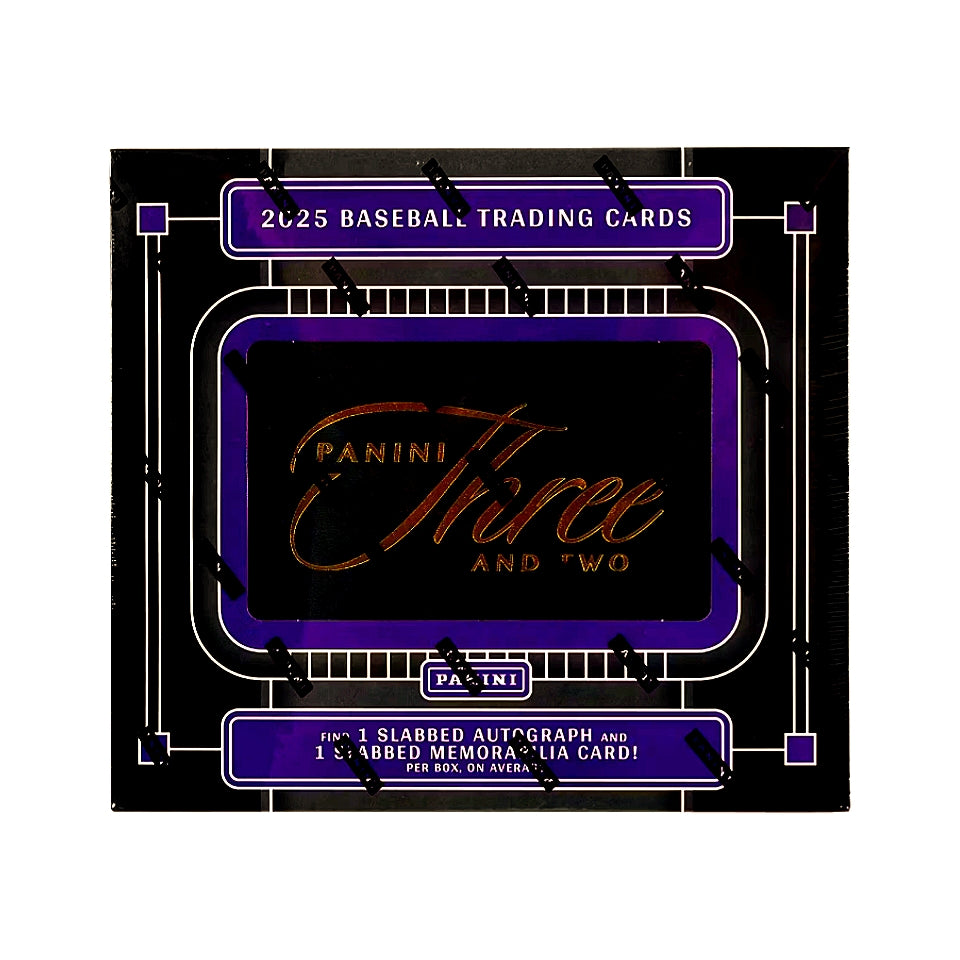 2025 Panini Three & Two Baseball Hobby Box