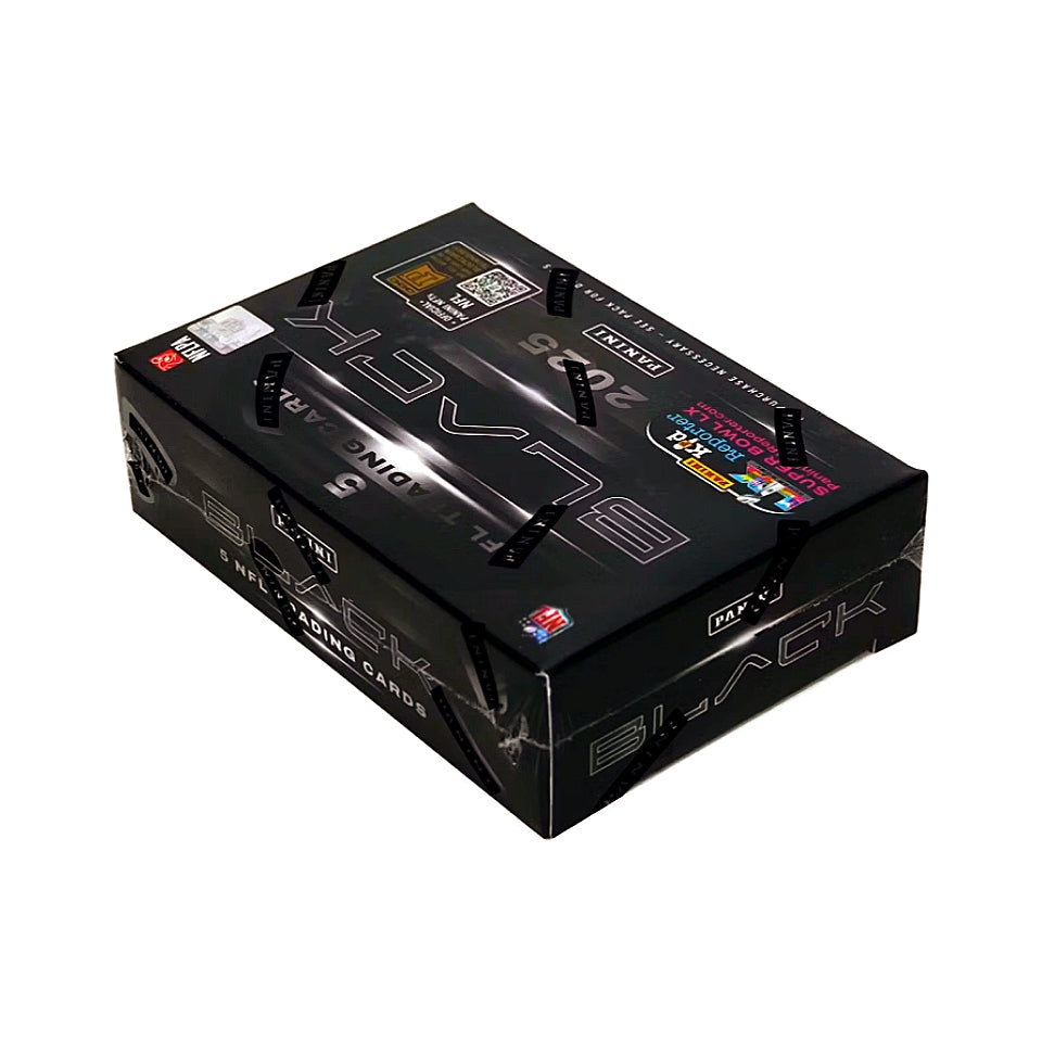 2025 Panini Black Football Hobby Box