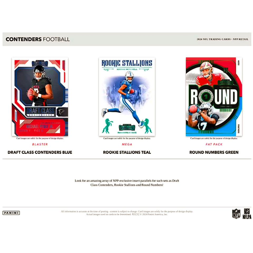 2024 Panini Contenders Football Blaster Box