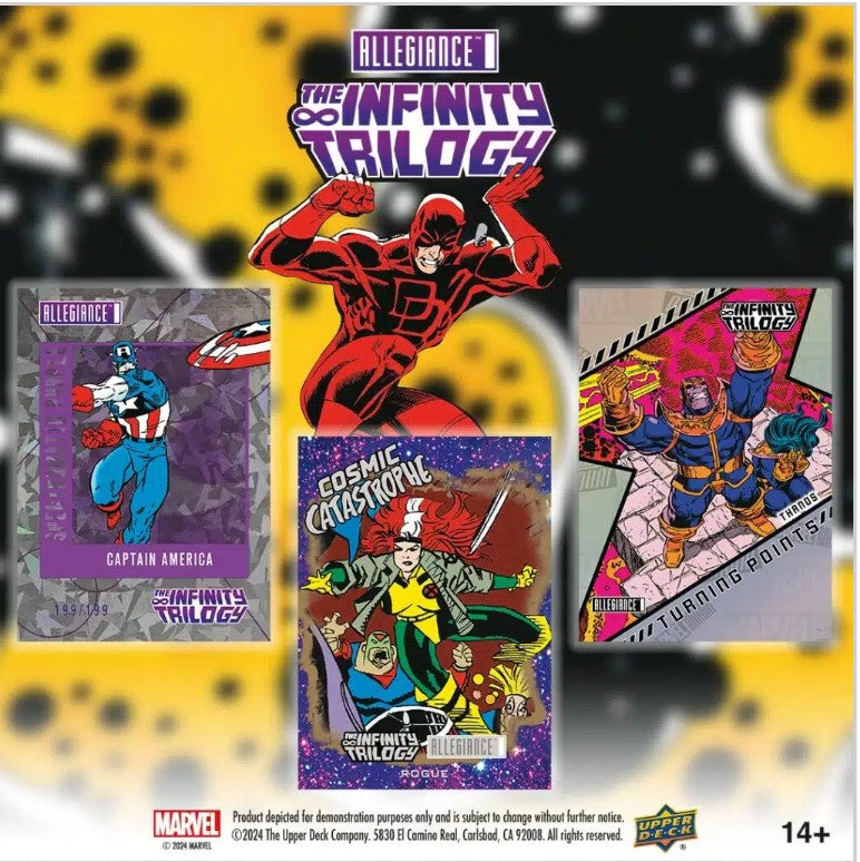 2023 Upper Deck Marvel Allegiance: The Infinity Trilogy Hobby Box