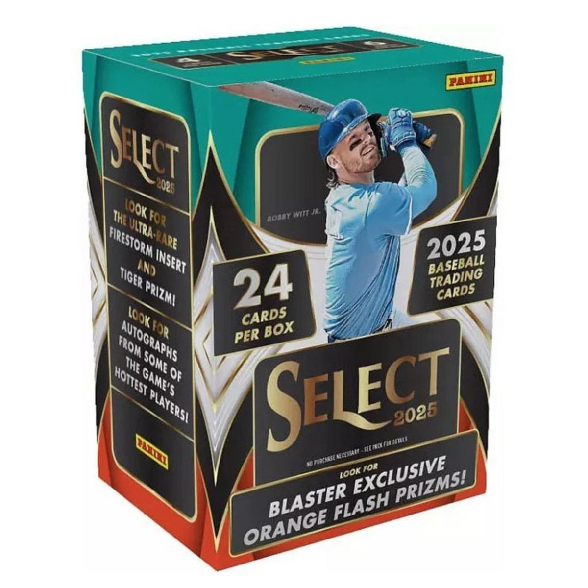 2025 Panini Select Baseball Blaster Box - sealed box angle