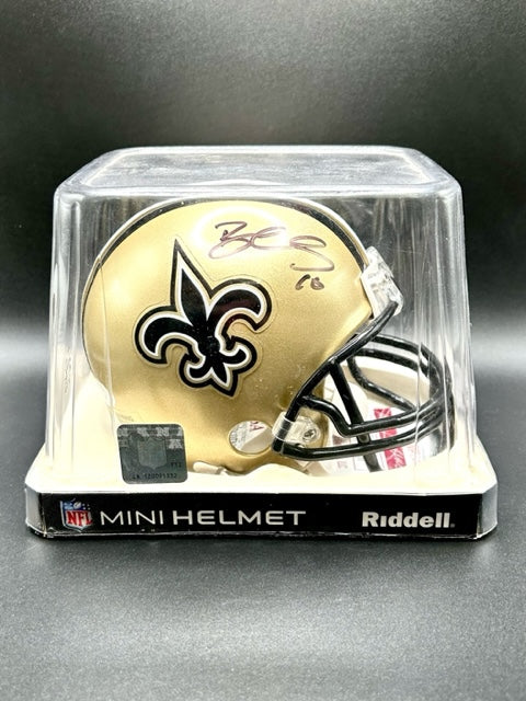Brandin Cooks Signed Saints Mini Football Helmet "JSA Certified"
