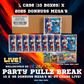 BREAK #4 - 1/2 case Break (10 Boxes) x 2025 NFL Donruss Mega Boxes PYT (Pick Your Team) 6-3-2026