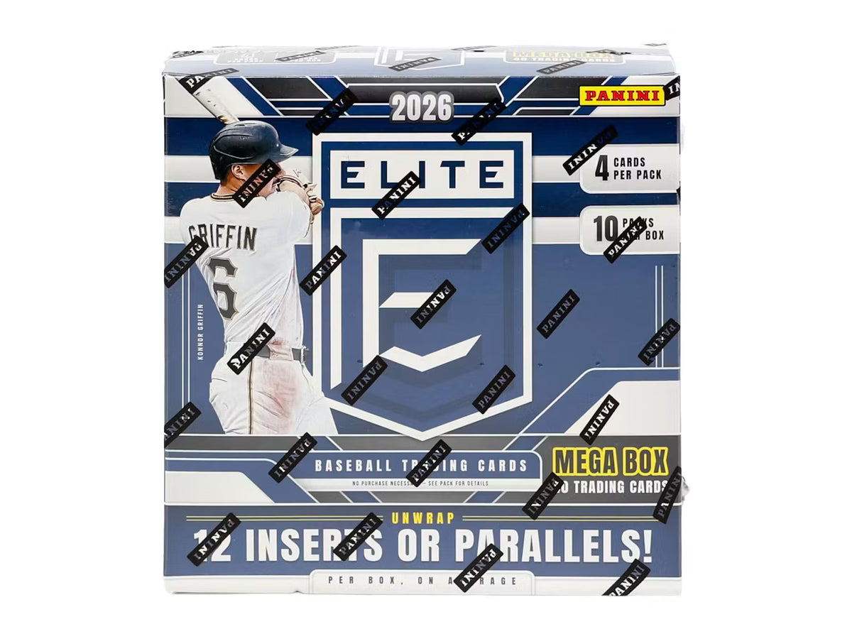 2026 MLB Panini Donruss Elite Baseball Mega Box (Silver Status Parallels!)