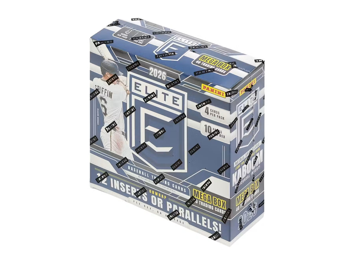 2026 MLB Panini Donruss Elite Baseball Mega Box (Silver Status Parallels!)