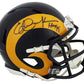 Eric Dickerson Signed Rams Speed Mini Helmet Inscribed "HOF 99" (Beckett)