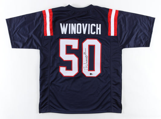 Chase Winovich Signed Jersey (Beckett)