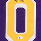 Kyle Kuzma Signed Jersey (Beckett)