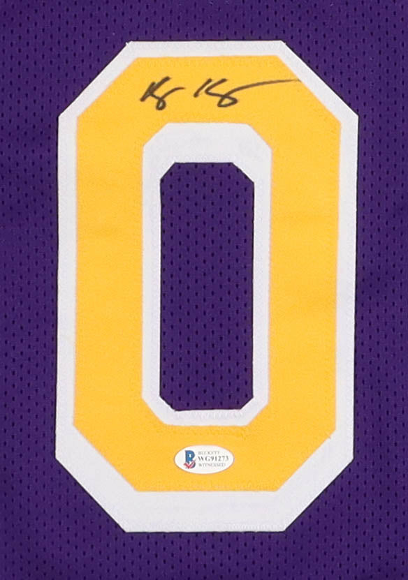 Kyle Kuzma Signed Jersey (Beckett)