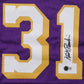 Kurt Rambis Signed Lakers XL Basketball Jersey Beckett Certified